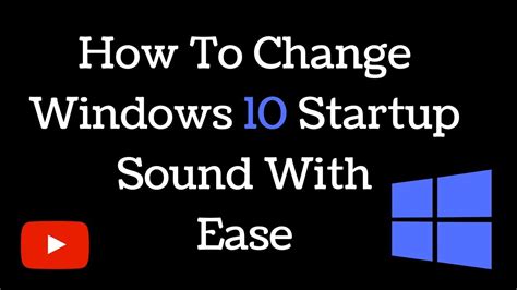 Activate windows 10 starup sound